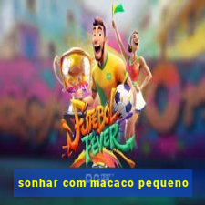 sonhar com macaco pequeno