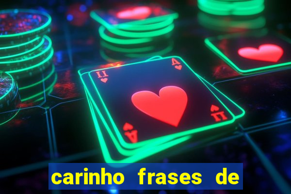 carinho frases de boa noite