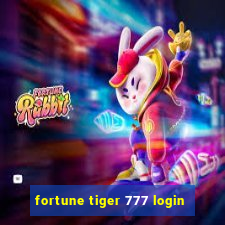 fortune tiger 777 login