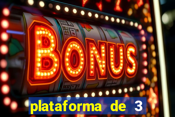 plataforma de 3 reais pg