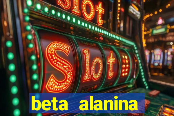 beta alanina aumenta a pressao