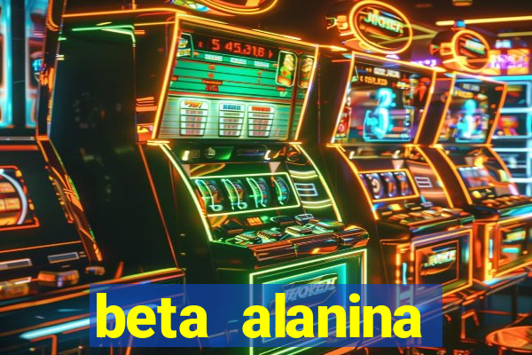 beta alanina aumenta a pressao