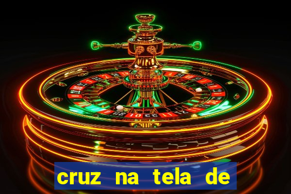 cruz na tela de cruz das