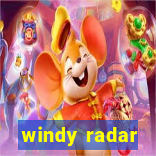 windy radar