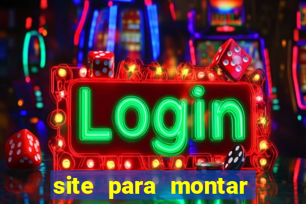 site para montar time de futebol