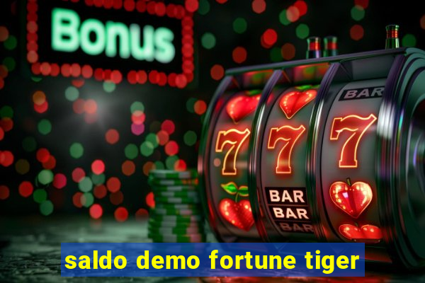 saldo demo fortune tiger