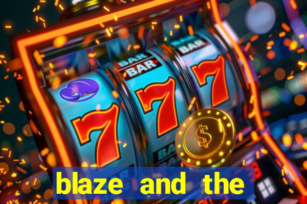 blaze and the monster machines logo font