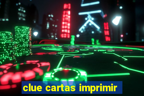 clue cartas imprimir