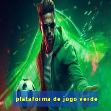 plataforma de jogo verde