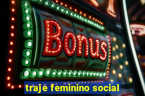 traje feminino social