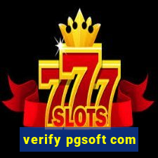 verify pgsoft com