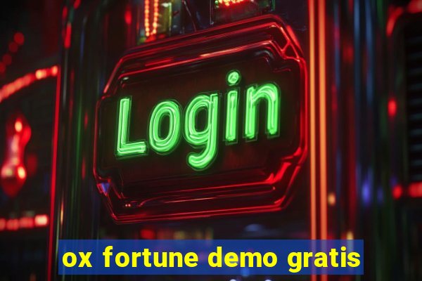 ox fortune demo gratis