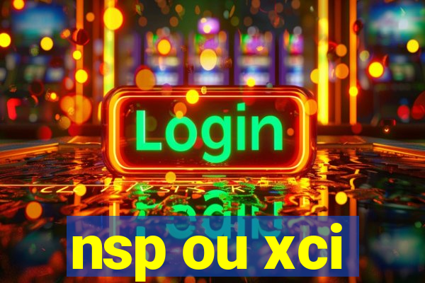 nsp ou xci