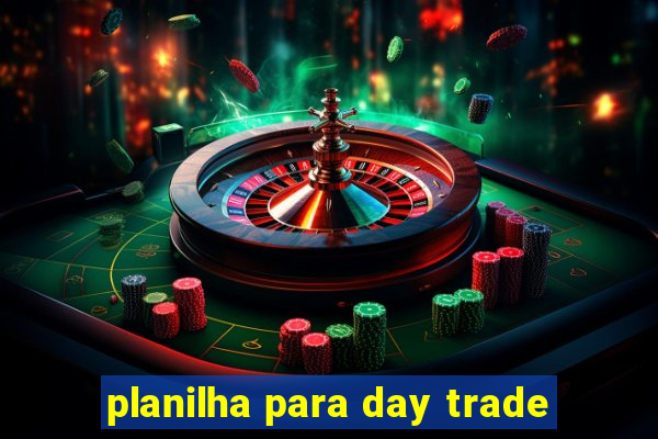 planilha para day trade