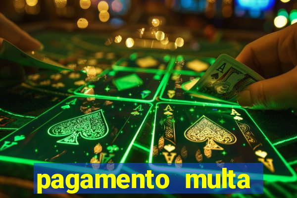 pagamento multa detran mg