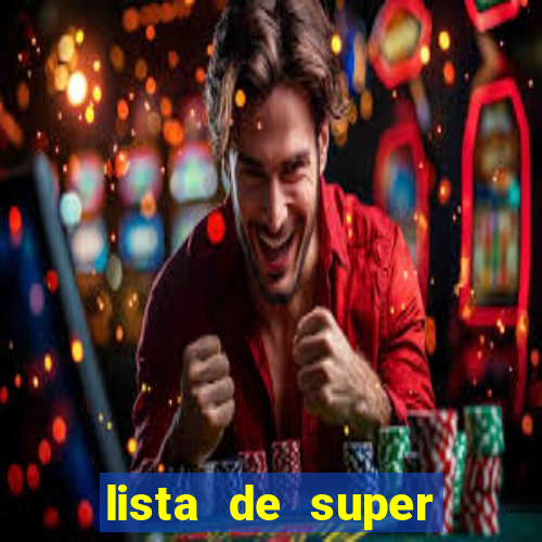 lista de super herois de a a z