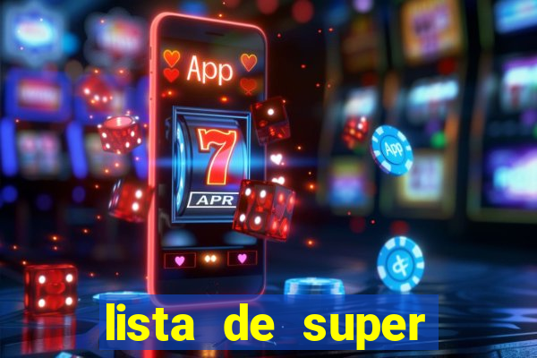 lista de super herois de a a z