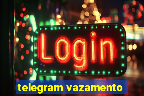 telegram vazamento