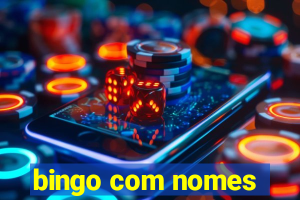 bingo com nomes