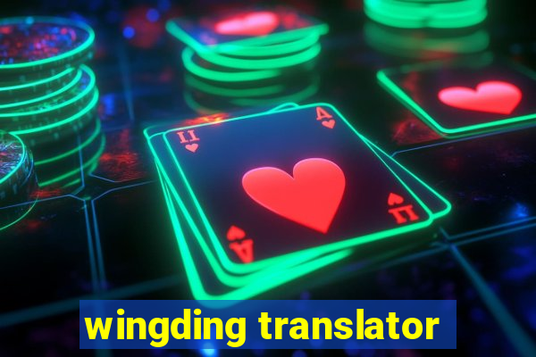 wingding translator