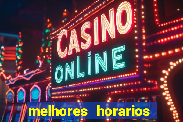 melhores horarios para jogar fortune ox