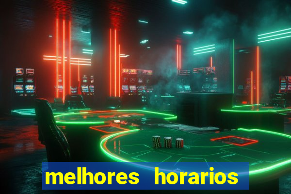 melhores horarios para jogar fortune ox