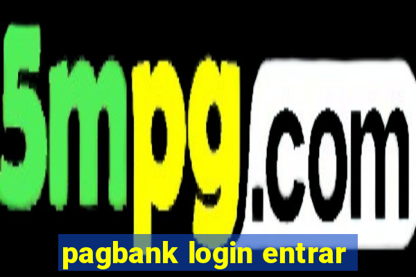 pagbank login entrar