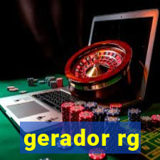 gerador rg