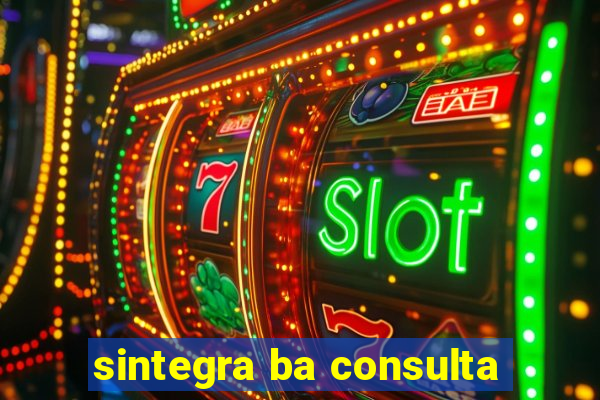 sintegra ba consulta