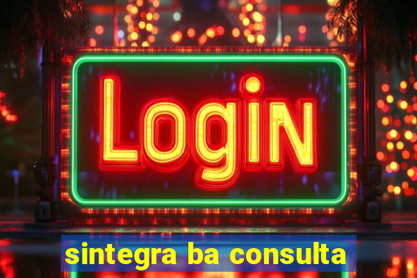 sintegra ba consulta