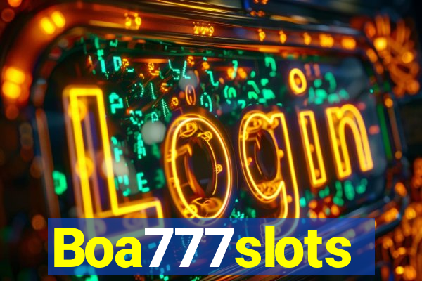 Boa777slots