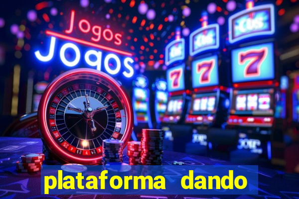 plataforma dando bonus de cadastro