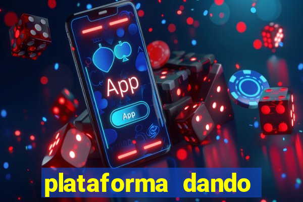 plataforma dando bonus de cadastro