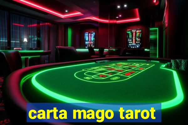 carta mago tarot