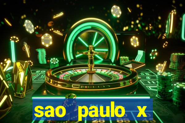 sao paulo x palmeiras palpite