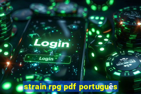 strain rpg pdf português