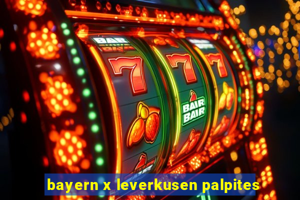 bayern x leverkusen palpites