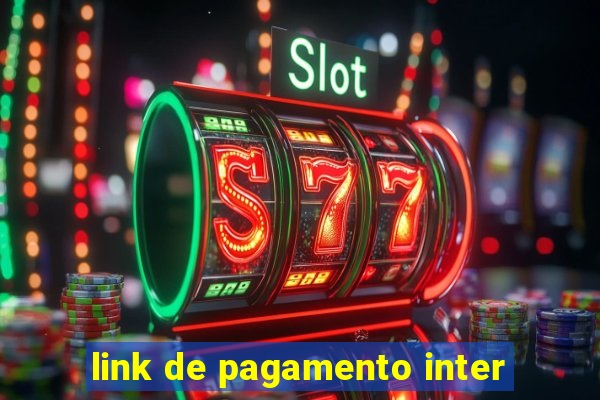 link de pagamento inter