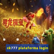 ck777 plataforma login