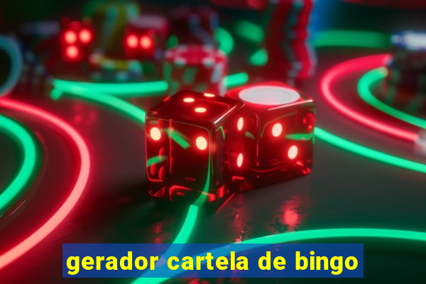 gerador cartela de bingo