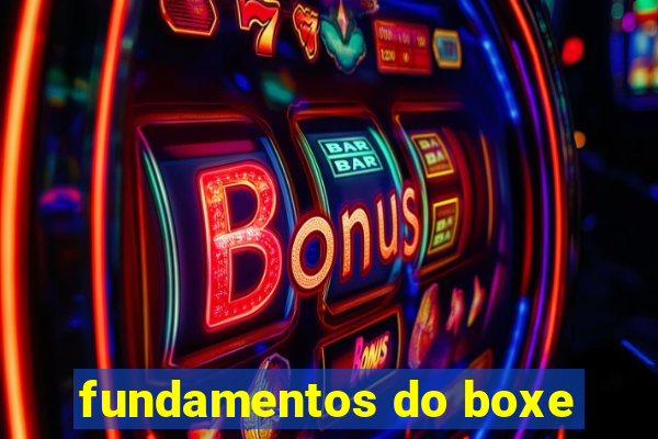 fundamentos do boxe