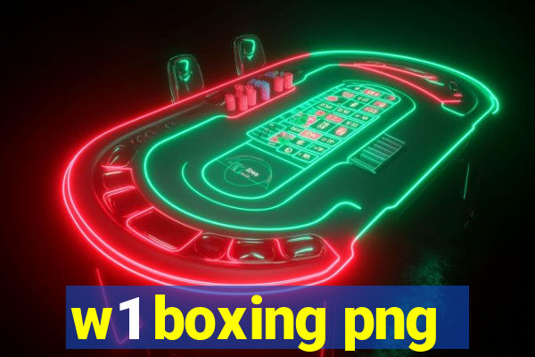 w1 boxing png