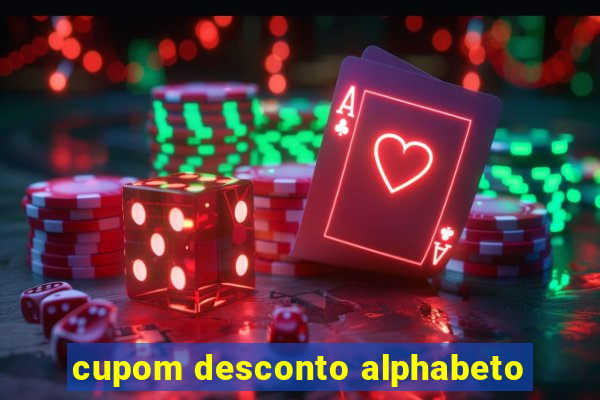 cupom desconto alphabeto