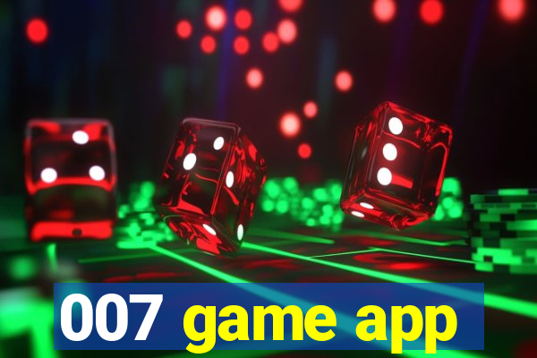 007 game app