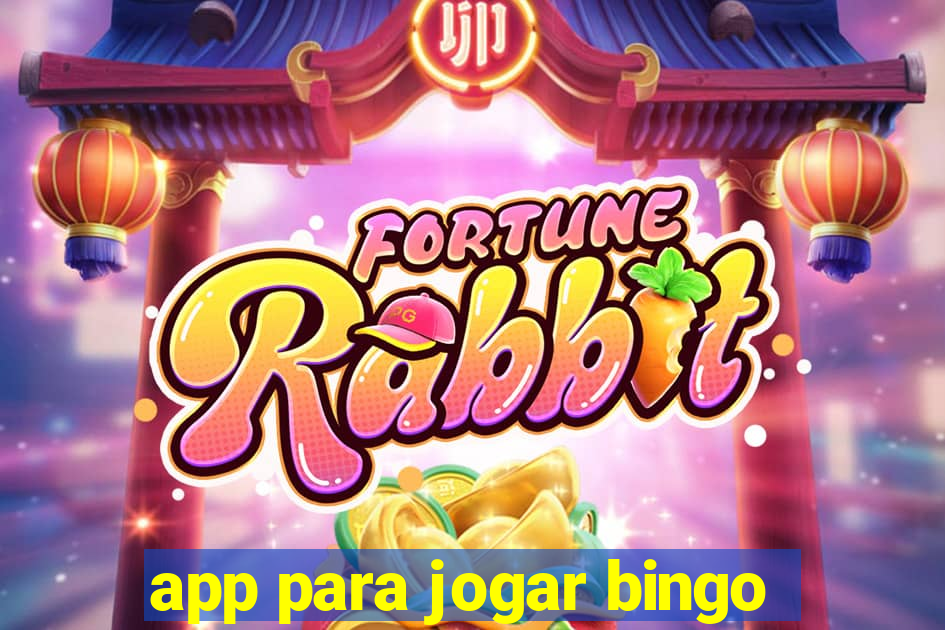 app para jogar bingo