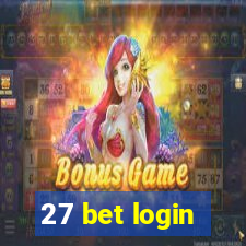 27 bet login