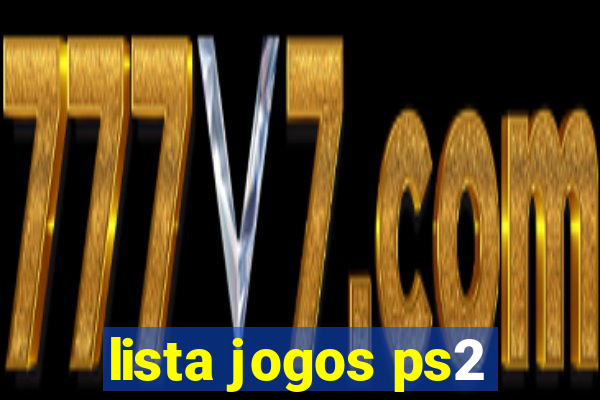 lista jogos ps2