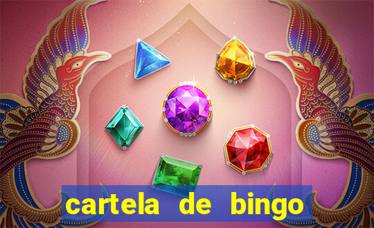 cartela de bingo cha de bebe