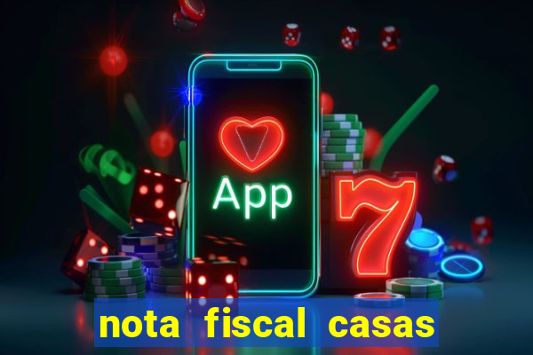 nota fiscal casas bahia 2 via