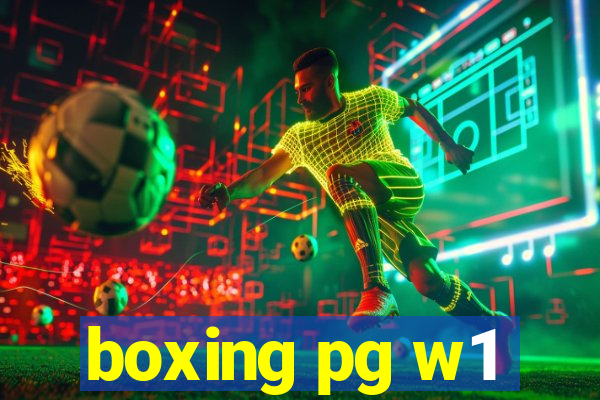 boxing pg w1